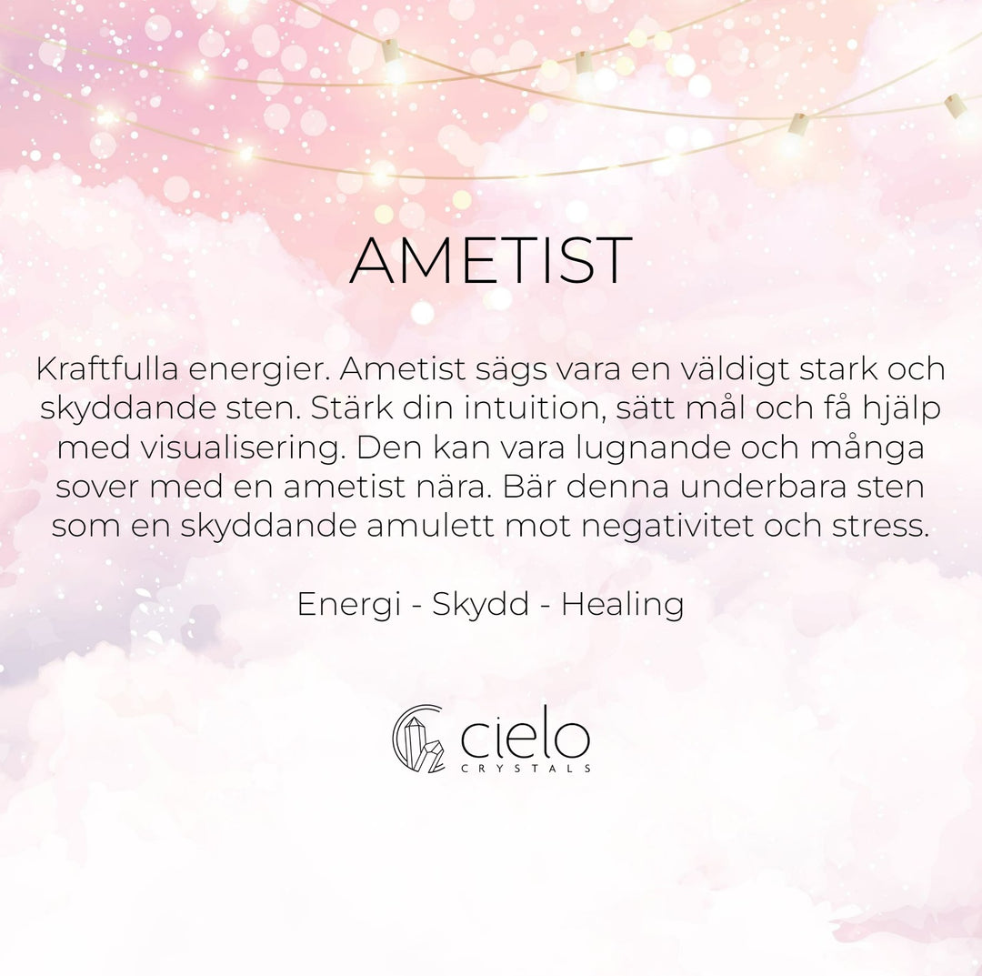 Februari ametist silverkit