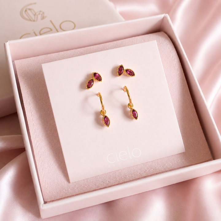 Flora Earrings Guld