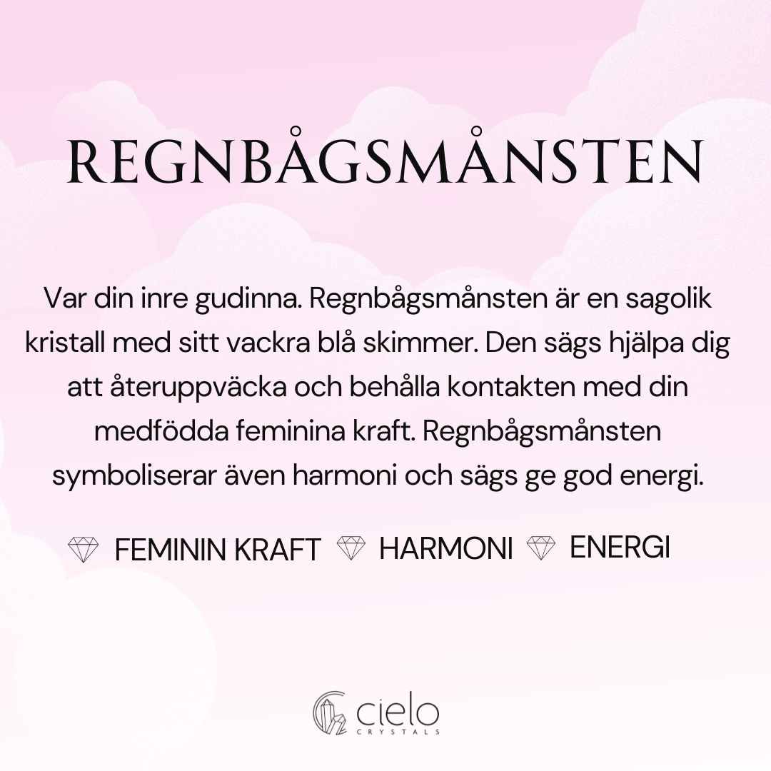 Berlock Trumlad Månsten Guld