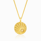 Berlock Sunset Citrin Guld