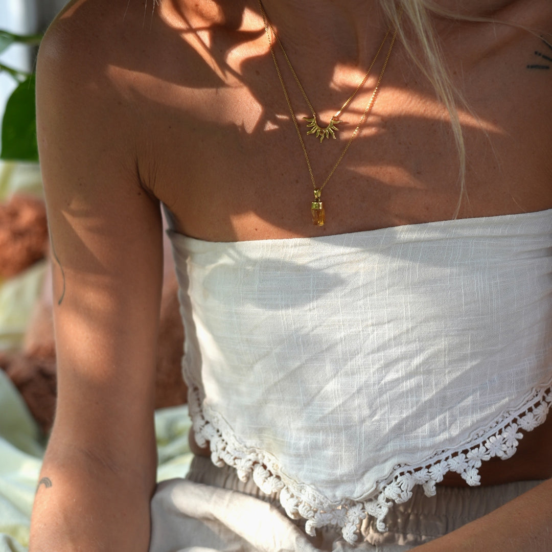 Solar Power Look Guld
